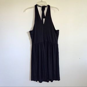 NWT LOFT Black Halter Dress; Great for Summer